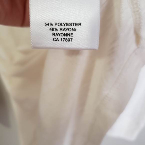 BANANA REPUBLIC | white long sleeve top - Picture 5 of 6